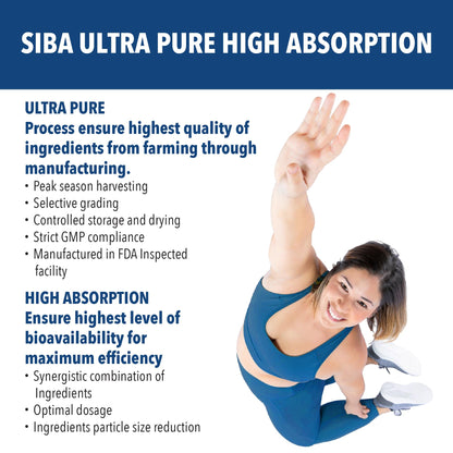 Siba Pure Himalayan Shilajit Resin 250mg – Triple Purified, 85+ Minerals & 70% Fulvic Acid