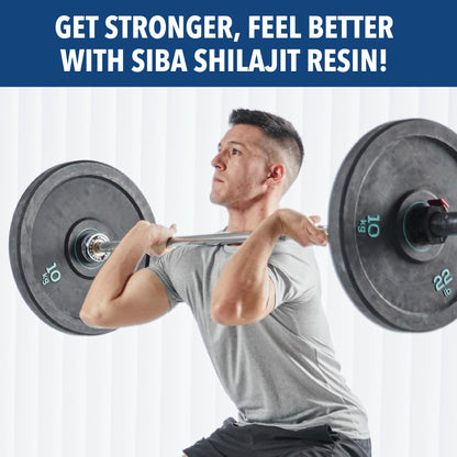 Siba Pure Himalayan Shilajit Resin 250mg – Triple Purified, 85+ Minerals & 70% Fulvic Acid