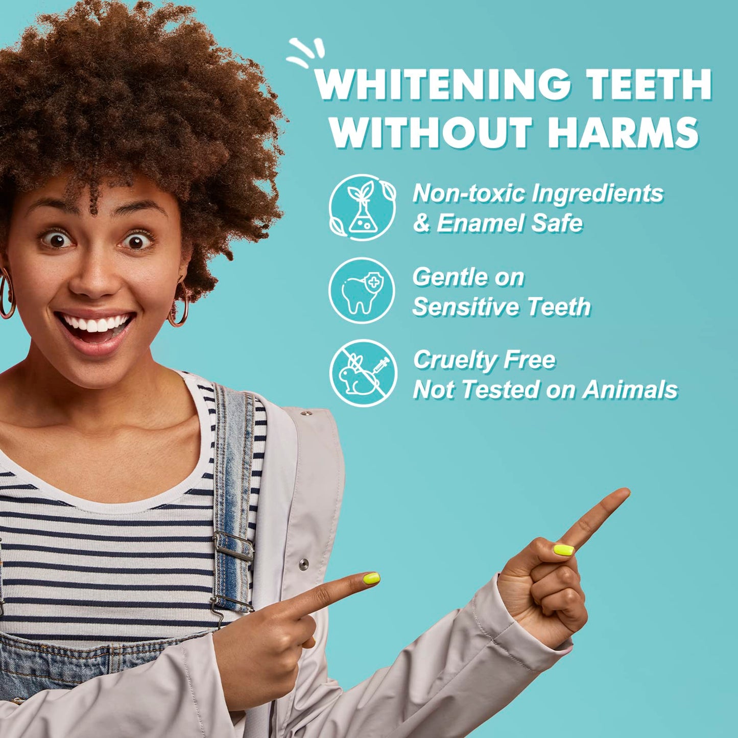 Sierra Clean Teeth Whitening Strips – Enamel Safe & Sensitivity Free
