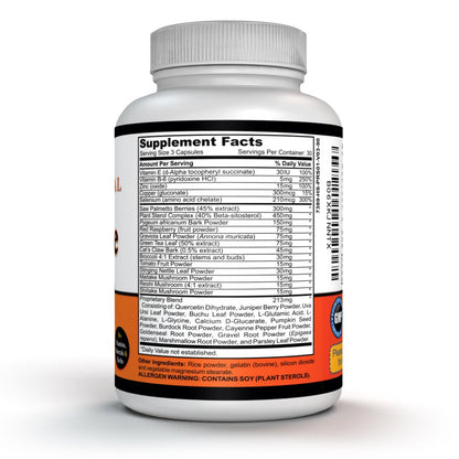 Sigmaceutical Prostate Support Complex – Saw Palmetto, Beta Sitosterol & Pygeum Bark – 90 Capsules