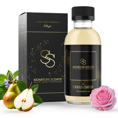 Signature Scents: Luxury Hotel Inspired Diffuser Oils – Urban Ember (4.05 Fl Oz)
