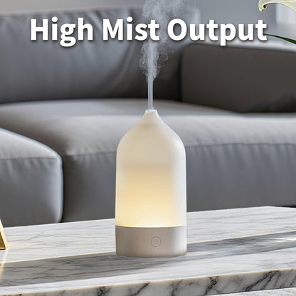 SIHUADON Essential Oil Diffuser 120ml – 3-in-1 Ultrasonic Humidifier with 7-Color Night Lights