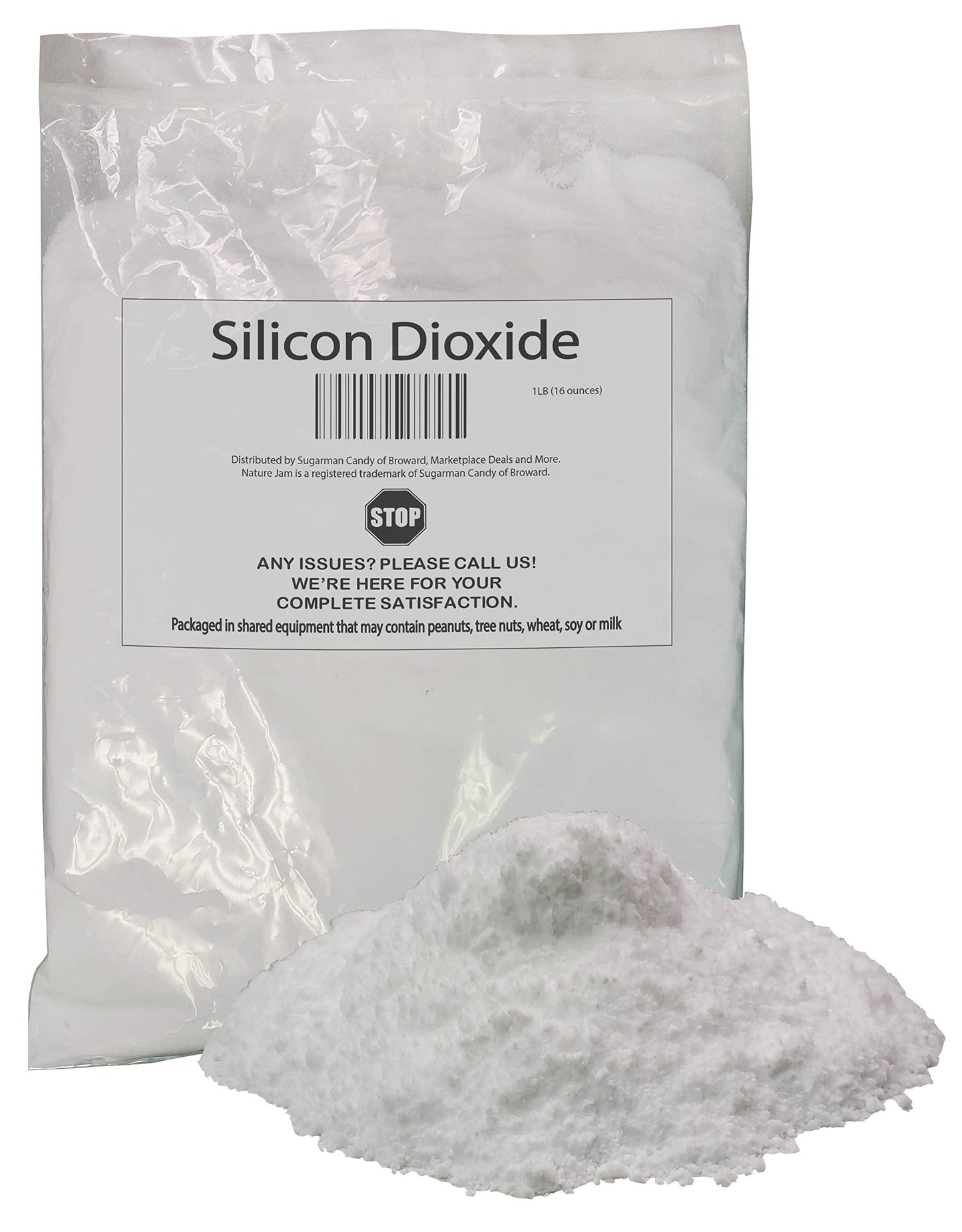 Silicon Dioxide 1 Pound – Silica Powder | Anti-Caking Agent