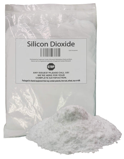 Silicon Dioxide 1 Pound – Silica Powder | Anti-Caking Agent