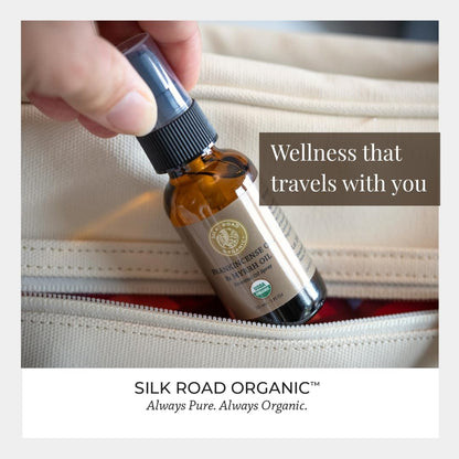 Silk Road Frankincense & Myrrh Essential Oil Spray – 1 oz, 100% Pure, USDA Organic