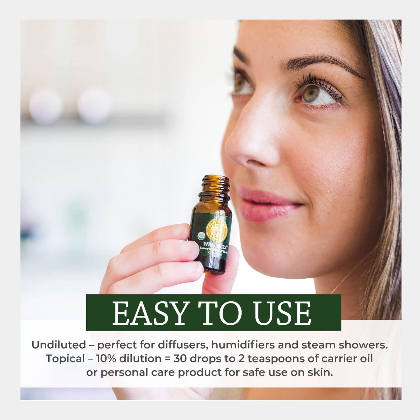 Silk Road Vitality Blend Essential Oil – 100% Pure USDA Organic (10 ml) – Frankincense, Cypress, Cedarwood, Clary Sage, Orange
