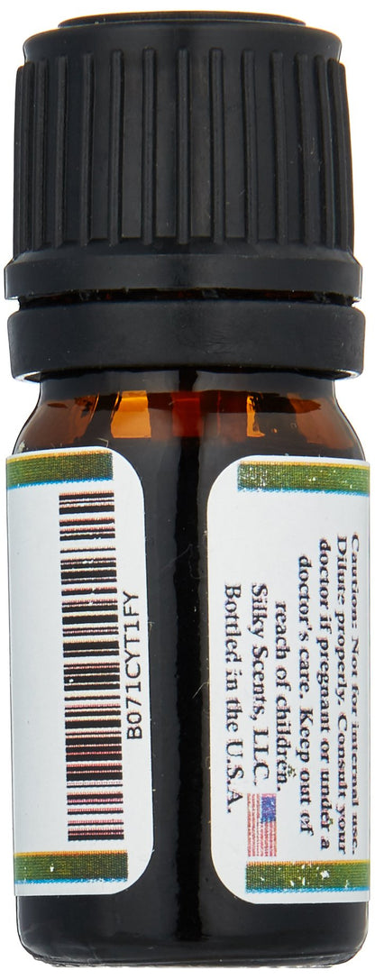 SILKY SCENTS Amber Essential Oil (Pinus succinifera) – 100% Pure & Natural, 5 ml