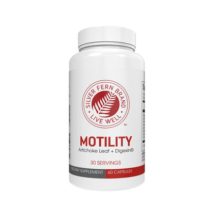 Silver Fern Motility - Non-Laxative Support for Slow Motility, 60 Capsules (30 Day Supply)