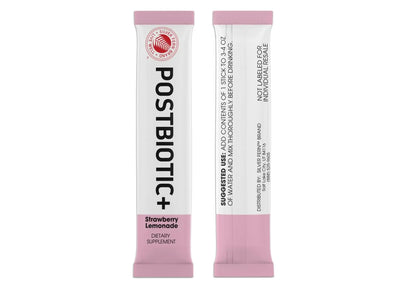 Silver Fern Postbiotic+ Strawberry Lemonade Powder – BIOMend™, BetaVia™, Immuse® – 30 Stick Packs BritishVita | Premium UK Vitamins & Wellness Supplements