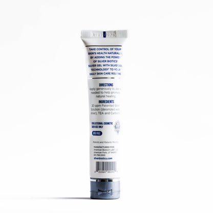American Biotech Labs Silver Biotics SilverSol 20 PPM Soothing Skin Gel - 1.5 oz