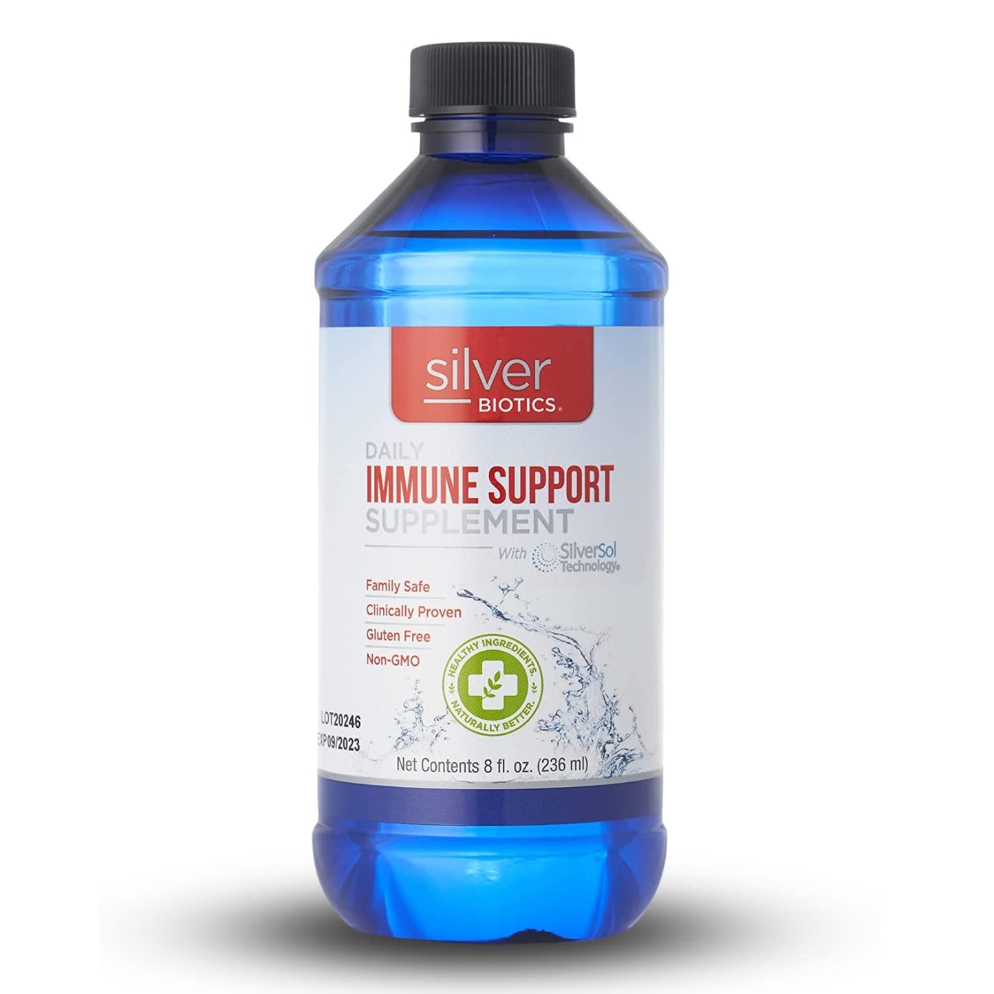 Silver Biotics Immune Support – Multivalent SilverSol 10 PPM | 8 Fl Oz