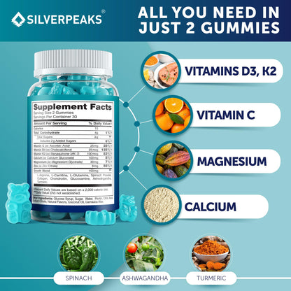 SILVERPEAKS Height Growth Gummies - Growth Maximizer for All Ages