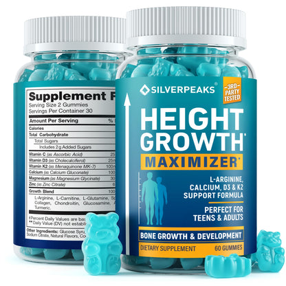 SILVERPEAKS Height Growth Gummies - Growth Maximizer for All Ages