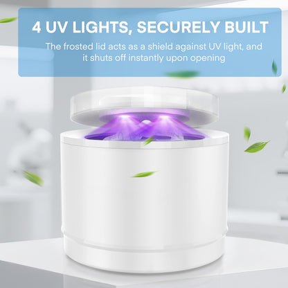Simfree Ultrasonic Retainer Cleaner - 45kHz, 4 Modes, 200ml, Digital Timer