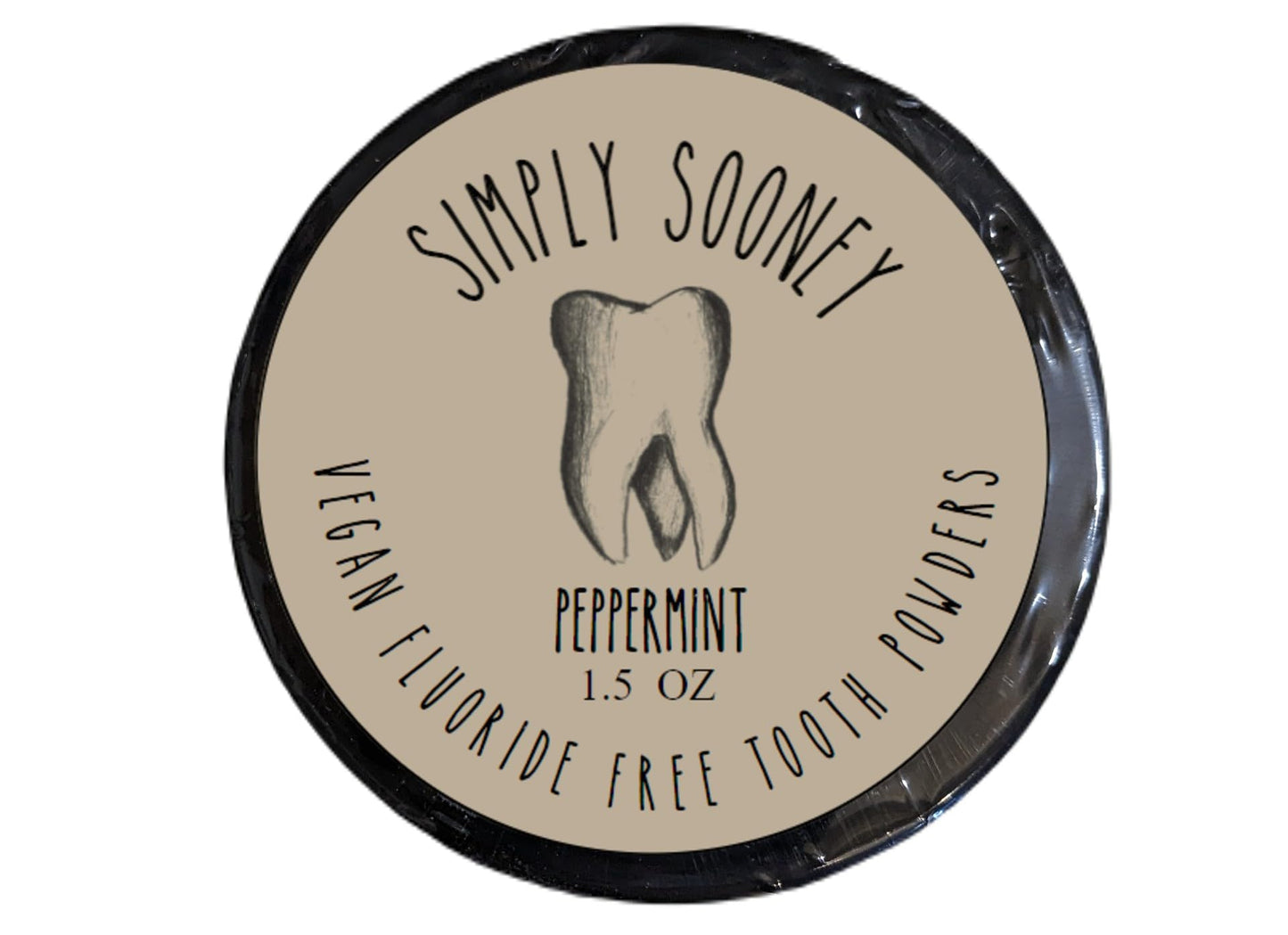 Simply Sooney Fluoride-Free Remineralizing Toothpaste Powder – Vegan Gluten-Free 1.5oz