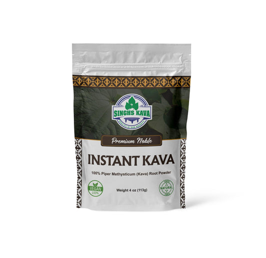SINGHS Micronized Instant Kava Powder – Fijian Kava, 4oz (No Prep) BritishVita | Premium UK Vitamins & Wellness Supplements