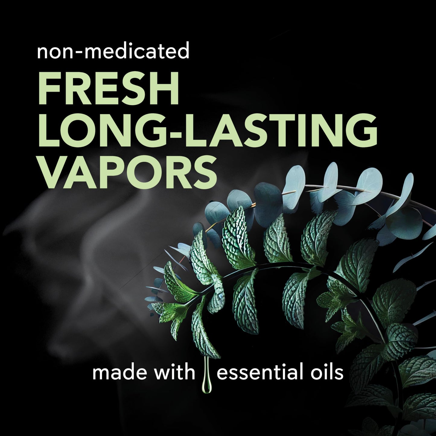 SinuCleanse Vapor Stick - Portable Non-Medicated Soothing Vapors, 0.11 oz Twin Pack | Made in USA
