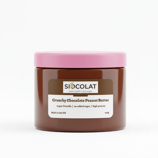 Crunchy Chocolate Peanut Butter No Added Sugar Vegan Friendly