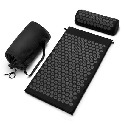 Sivan Health Acupressure Mat & Pillow Set – Stress Relief, Back & Neck Pain