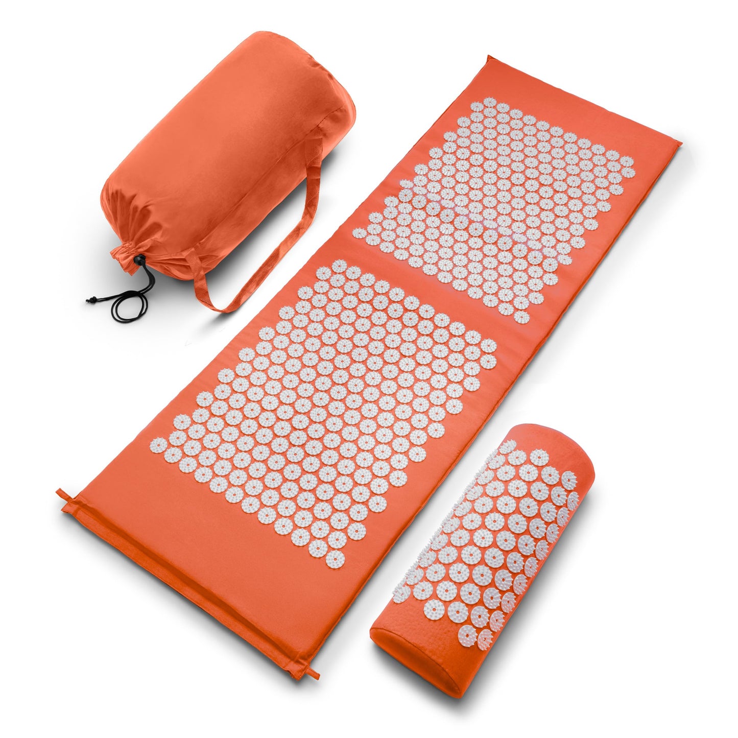 Sivan Acupressure Mat & Pillow Set – Grounding Mat for Stress Relief, Back & Neck Pain