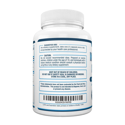 Purely Optimal Magnesium Complex — 6 Forms (Glycinate, Citrate & Malate) | Sleep, Stress & Muscle Support | 120 Caps