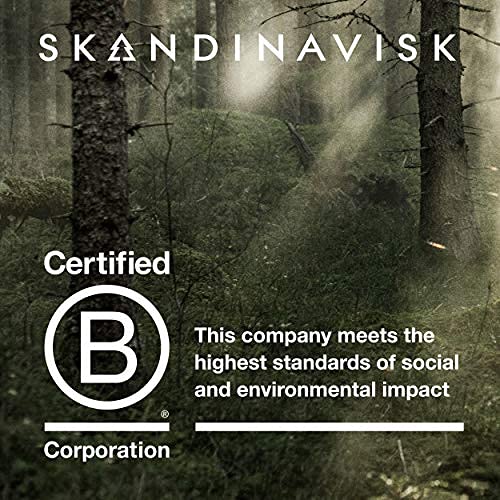 Skandinavisk Hygge Scent Diffuser with 8 Reeds — 3 Months, 6.75 fl oz, Black Tea & Mint Leaves, Dried Apples & Cinnamon