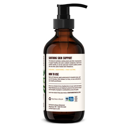 Banyan Botanicals Neem Oil+ – Ayurvedic Massage Oil, 8 oz