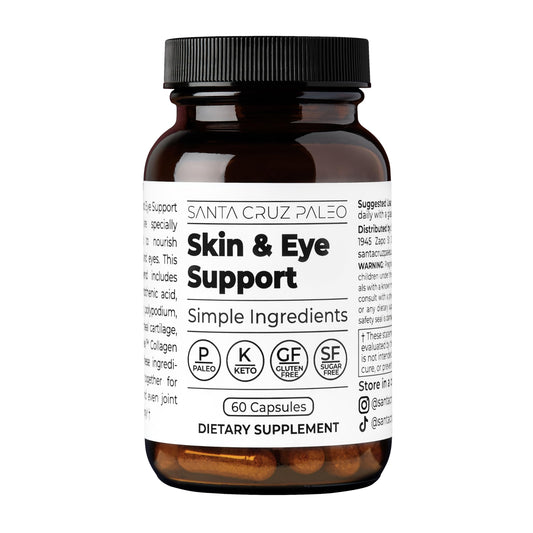 Skin & Eye Supplement – Supports Healthy Skin & Vision BritishVita | Premium UK Vitamins & Wellness Supplements