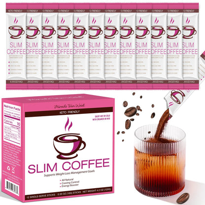 Skinny Coffee Green Bean Extract Powder | USTAR Slim Coffee, 12 Natural Blends, 120g