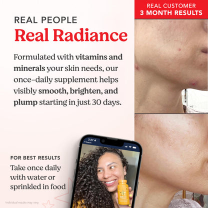 SKINtamin Vegetarian Collagen Pills | Skin Firmness, Wrinkles & Blemish Reduction