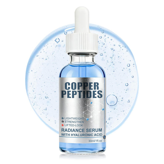 SKSOYT Copper Peptide Serum for Face – GHK-Cu + Hyaluronic Acid British Harmonia | Natural Makeup & Fragrance by British Harmonia UK