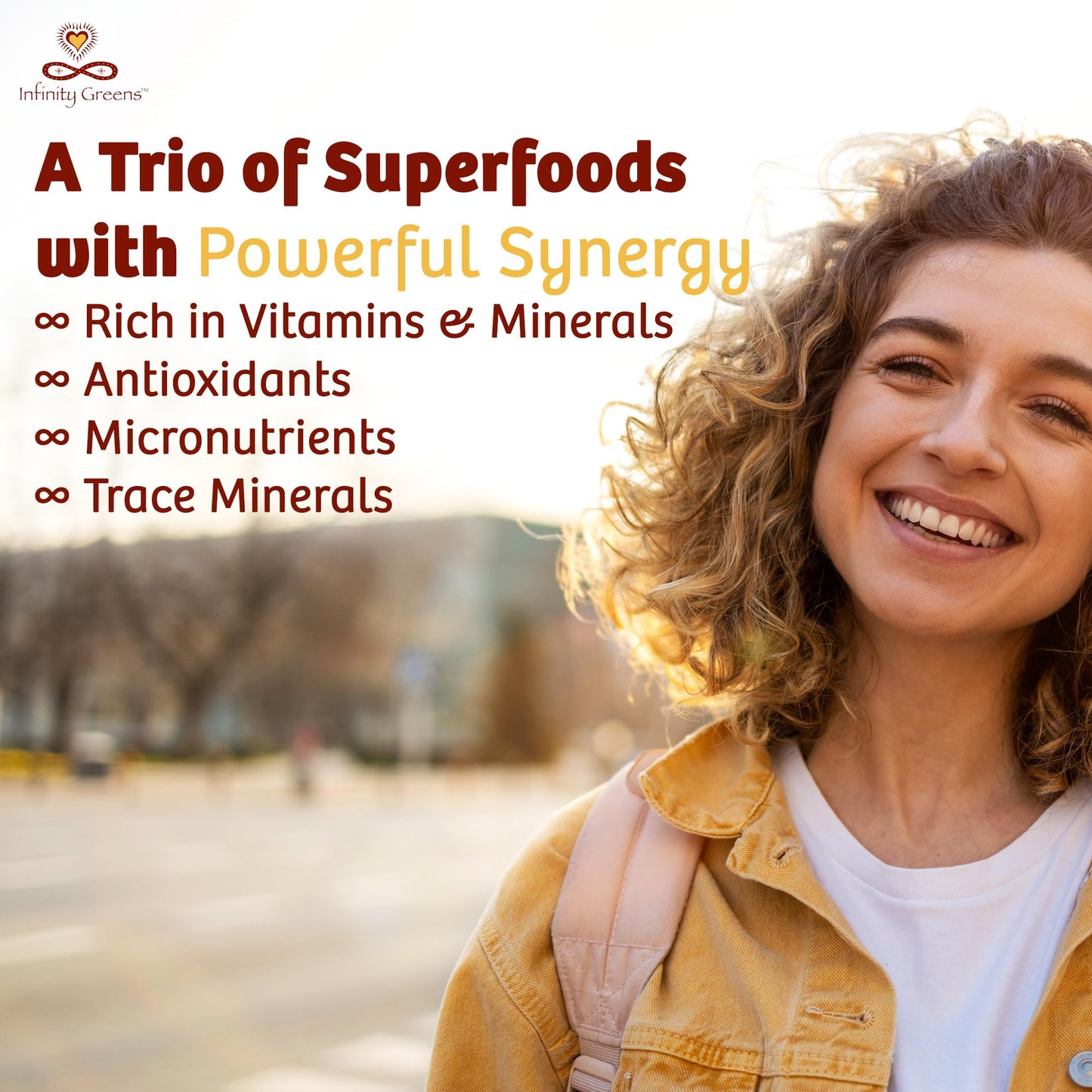 Infinity Stress Relief | Adaptogen Mood Support (120 Caps) – Organic & Vegan