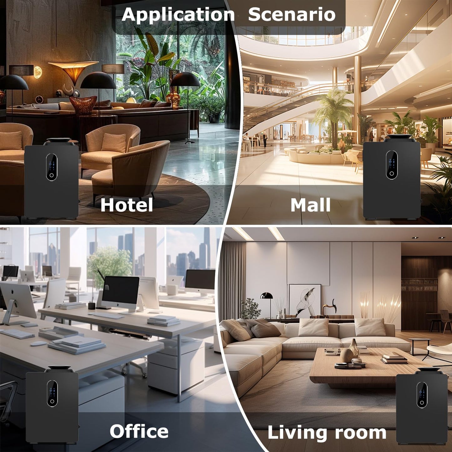 2025 Upgraded Scent Diffuser Machine 1000ML — WiFi Scent Diffuser for Home & Large Spaces (Up to 6000 sq ft)