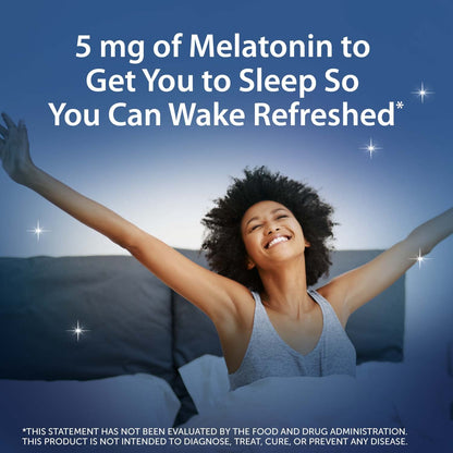 Unisom Simple Slumbers Melatonin Gummies – 5 mg Sleep Support, Midnight Raspberry, 120 Count