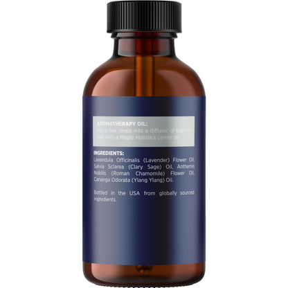 Sleep Essential Oil Blend for Diffuser – Dream Essential Oils with Lavender, Chamomile, Clary Sage & Ylang-Ylang (2 oz)