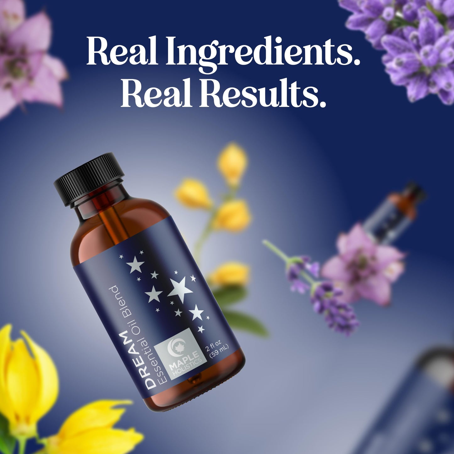 Sleep Essential Oil Blend for Diffuser – Dream Essential Oils with Lavender, Chamomile, Clary Sage & Ylang-Ylang (2 oz)