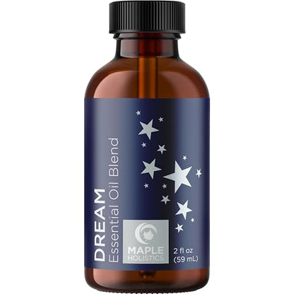 Sleep Essential Oil Blend for Diffuser – Dream Essential Oils with Lavender, Chamomile, Clary Sage & Ylang-Ylang (2 oz)