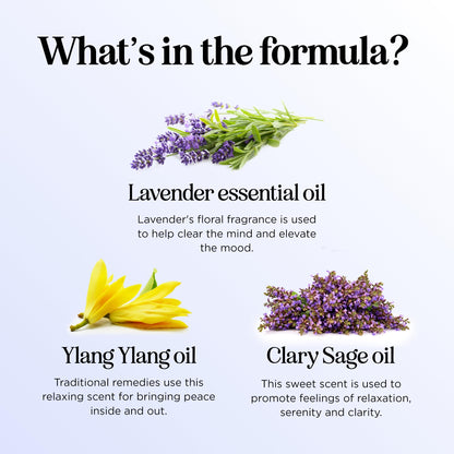Sleep Essential Oil Blend for Diffuser | Dream Essential Oils – Clary Sage, Ylang-Ylang, Roman Chamomile & Lavender (1 Fl Oz)