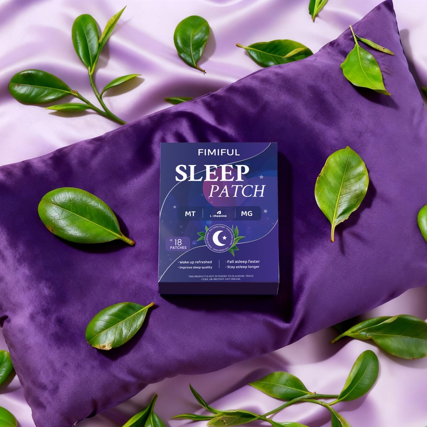 Sleep Patches with Melatonin for Adults – 18-Pack Microdart Sleep Patch