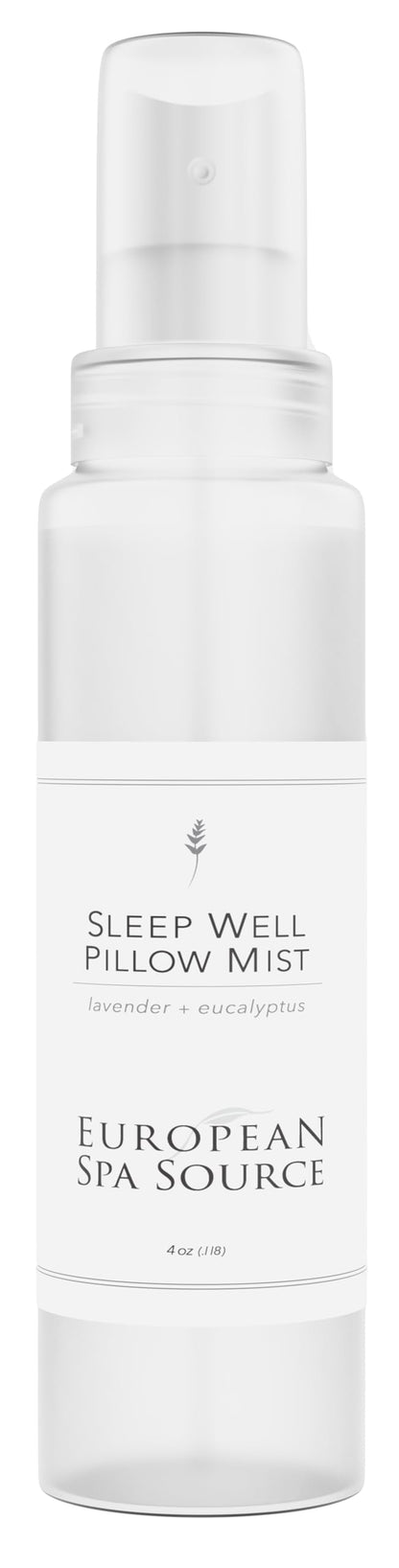 Sleep Well Eucalyptus + Lavender Pillow Mist – 4 fl oz | European Spa Source