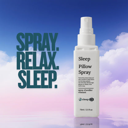 Sleep ZM Lavender Pillow Sleep Spray – Calming Aromatherapy for Deep Sleep (2.5 fl oz)