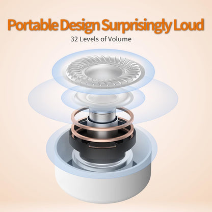 Sleepbox Sleep Sound Machine Portable Noise Machine — 30 Soothing Sounds, 32 Volume Levels, 22h Battery, 4 Timers