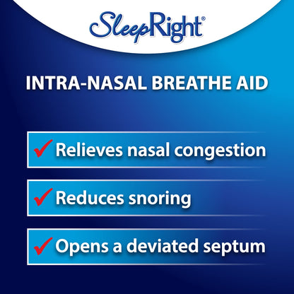 SleepRight Intra-Nasal Sleep Inhaler Nasal Congestion Reducer with Lavender – 2-Pack | Sleep Aid