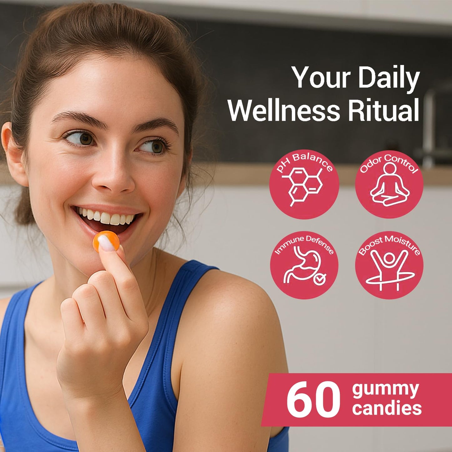 Slippery Kitty Gummies – Feminine Probiotic + Moisture Gummies | pH Balance & Gut Health