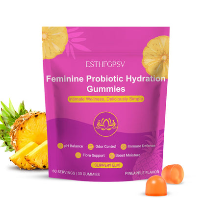 Slippery Kitty Gummies – Feminine Probiotic + Moisture Gummies | pH Balance & Gut Health