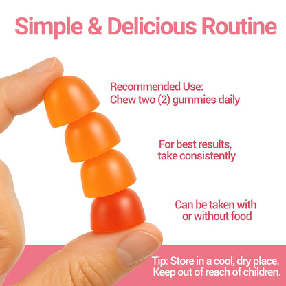 Slippery Kitty Gummies – Feminine Probiotic + Moisture Gummies | pH Balance & Gut Health