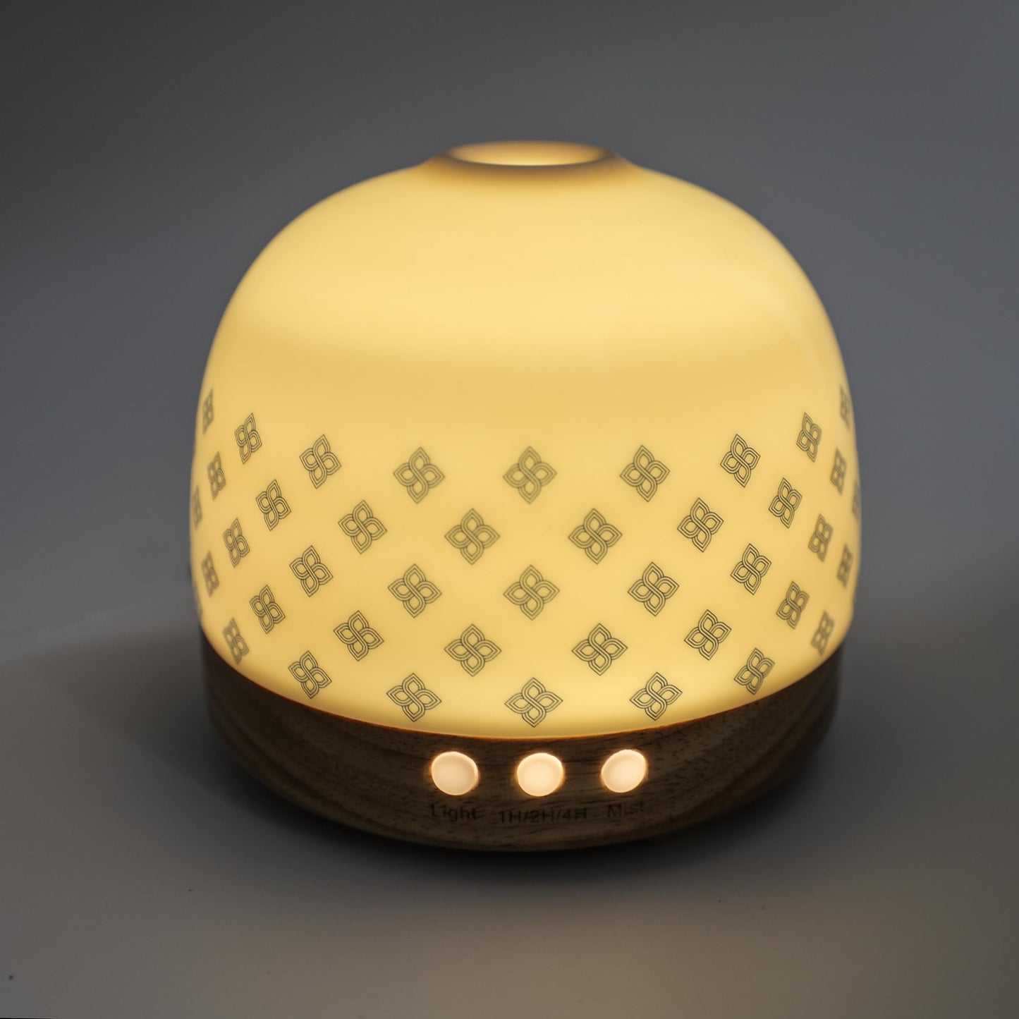 SLMIRACLE Luxurious Ceramic Diffuser 300ml – Blue & White Porcelain Pattern, Ultrasonic Mist