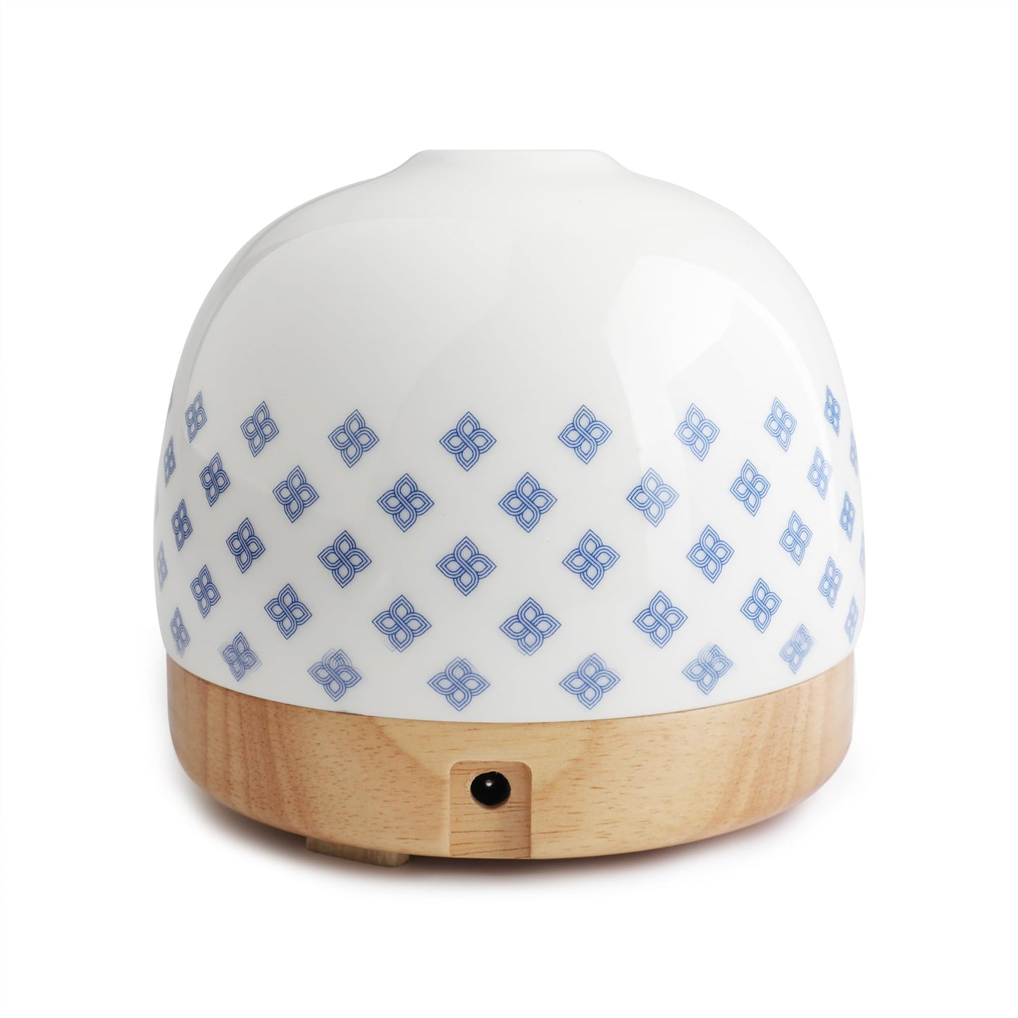SLMIRACLE Luxurious Ceramic Diffuser 300ml – Blue & White Porcelain Pattern, Ultrasonic Mist