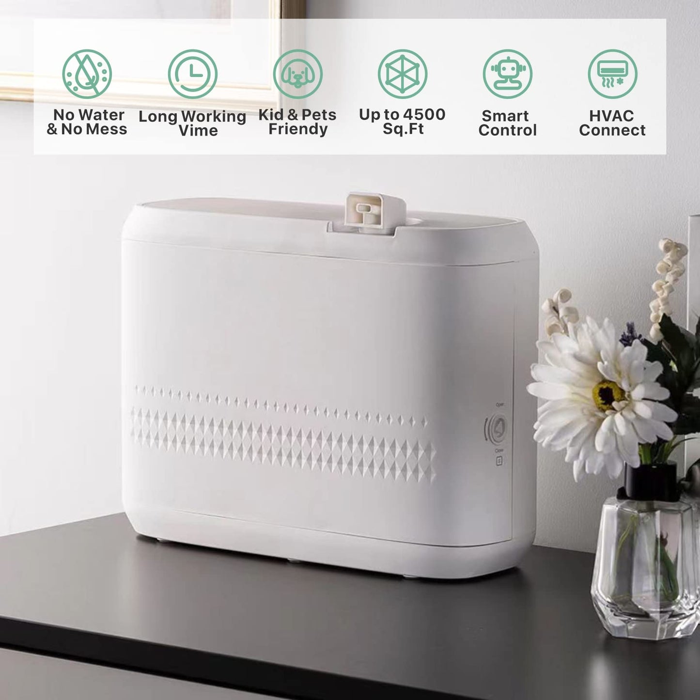Aromatherapy Diffuser – Smart Scent Air Machine for Home (850ml) with Bluetooth App Control