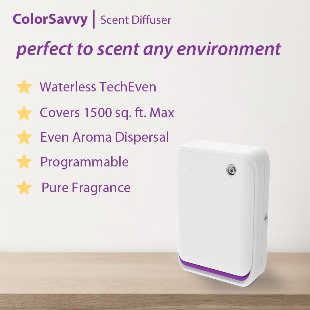 Smart Scent Air Machine – 1500 sq ft Waterless Diffuser with Bluetooth